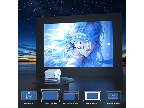 Netflix Official 4K Smart Projector