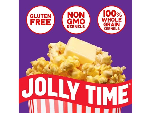 36PK Jolly Time Blast O Butter, Movie Theater Popcorn