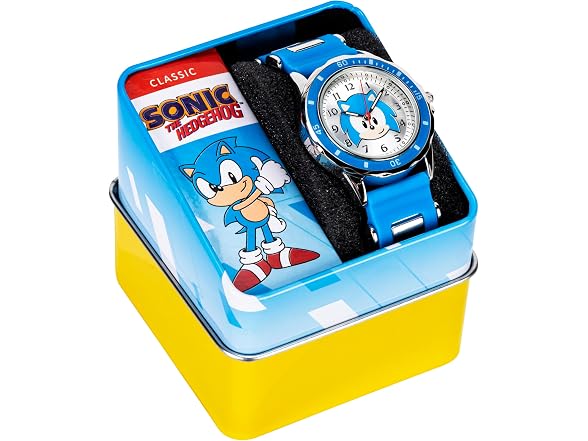 Sonic the Hedgehog Kids Analog Watch, Blue Strap