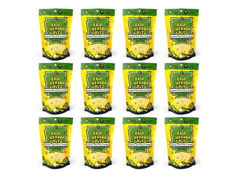Fishski Jalapeno, Hatch Green Chile Grits 12 Pack
