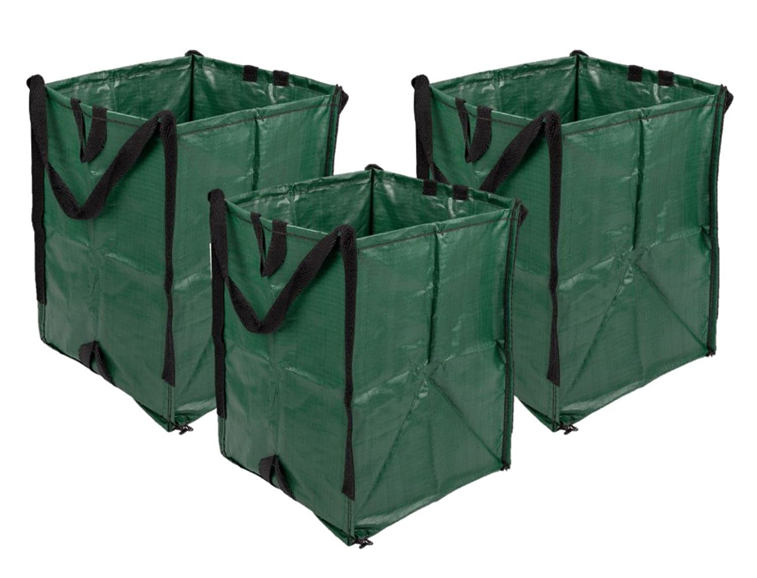 DURASACK Heavy Duty Reusable Yard Bags, 48-Gallon, 3PK - Gallery 11