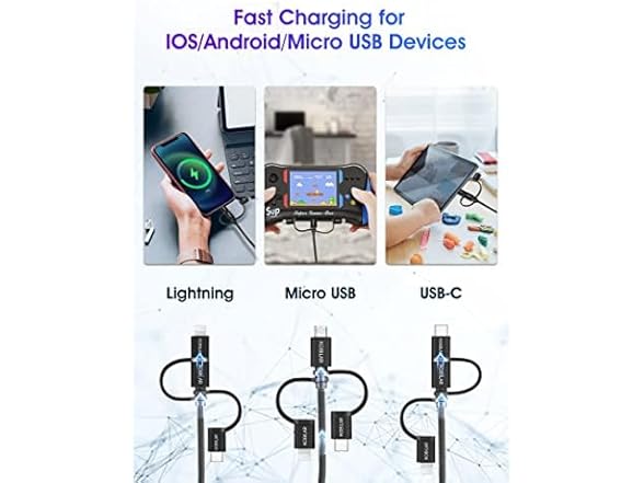 Kobilar Apple MFi Certified 3 in 1