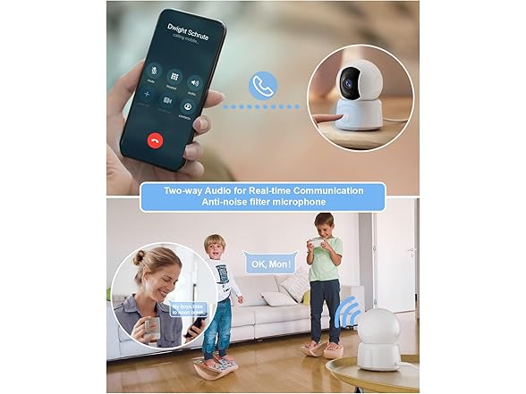 GOLSPARK Indoor Security Camera