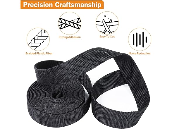 FOURUB 2:1 Heat Shrink Fabric Tubing 