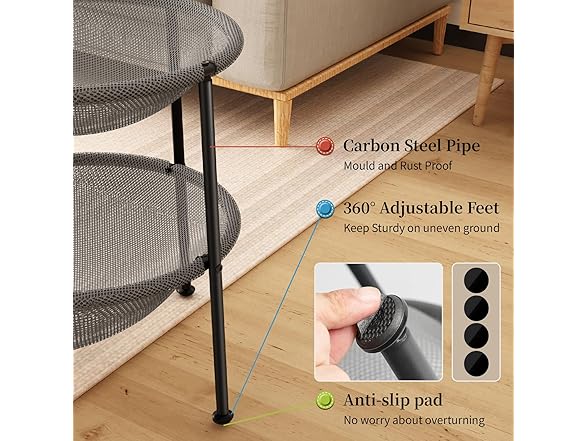 JUNSPOW Double Cat Bed