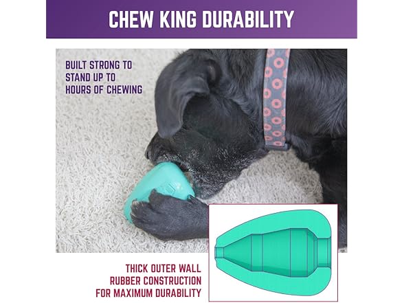 Chew King Premium Treat Dog Toy, XL