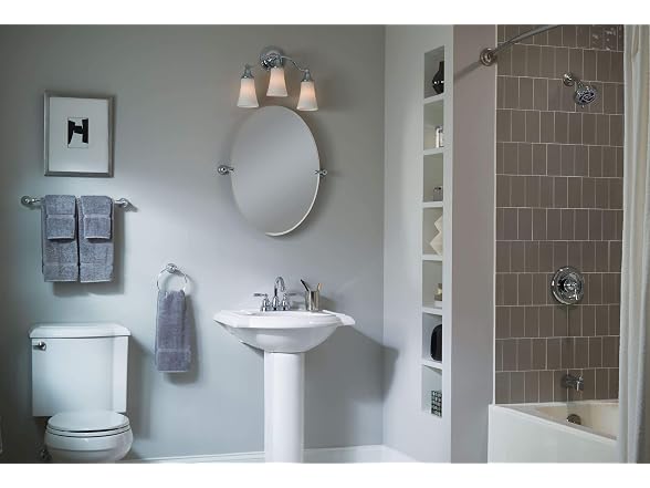 Moen Y2624CH Banbury 24-In Towel Bar, Chrome
