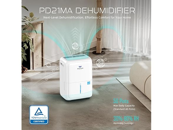 Wellsle Wellsle Energy Star Certified 52 Pint De