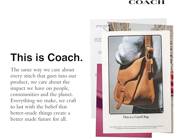 Coach Curve Zip Bag, B4/Maple (Open Box)