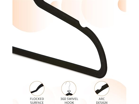 Amazon Basics Slim Velvet Hangers 30 PK