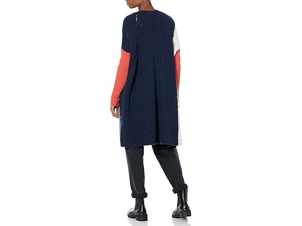 Victor Blue Colorblock RTR Cardigan (XS)
