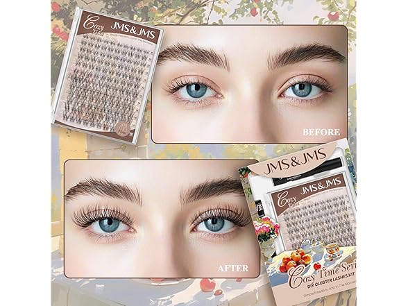 JMS&JMS Flora Lash Clusters Kit