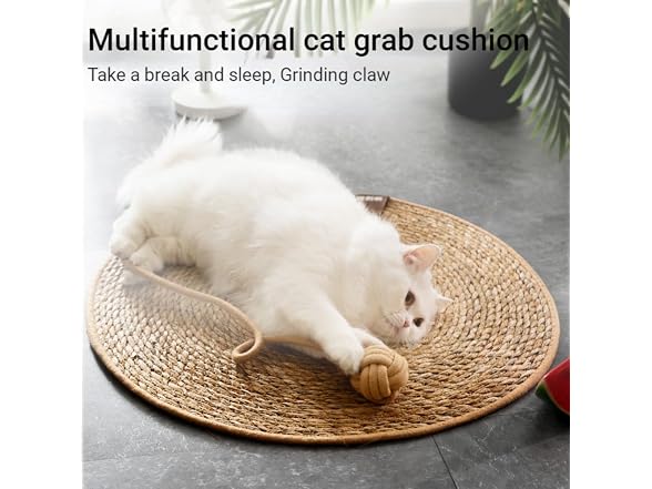 SSDHUA Round Cat Scratching Board Bed