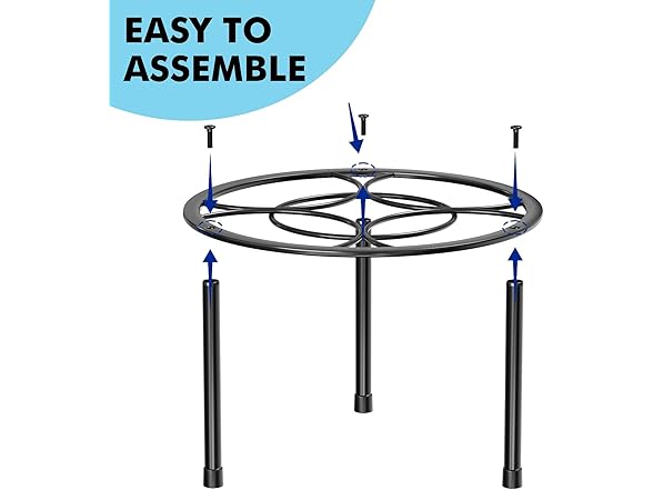 Metal Plant Stands 7 Pack