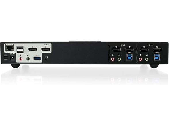 IOGEAR KVMP 2-Port 4K Dual View Display