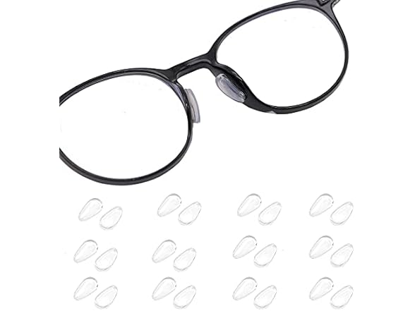 Junsika Eyeglass Nose Pads Soft Silicone