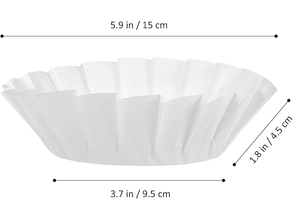 Magiclulu Mini Cupcake Liners 200 Count