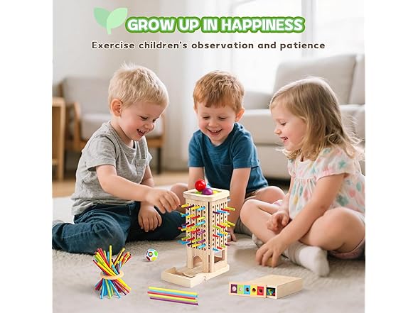 zeewoo Montessori Wooden Board Game