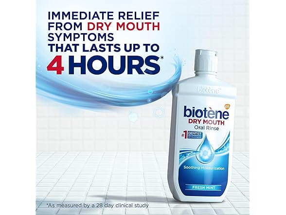 Biotene Dry Mouth Mouthwash Fresh Mint 16oz