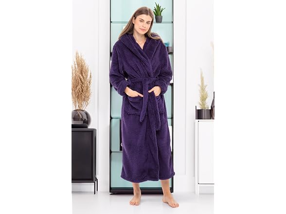 Alexander Del Rossa Women (XL) Fluffy Fuzzy Robe