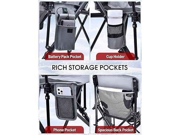 Heated Camping Chair