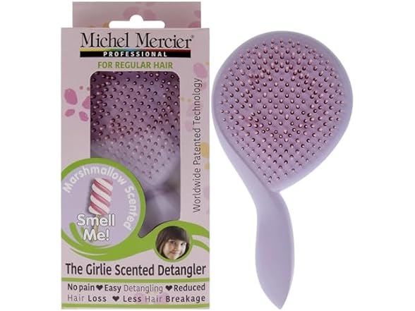 Michel Mercier The Girlie Scented Detangler Brush