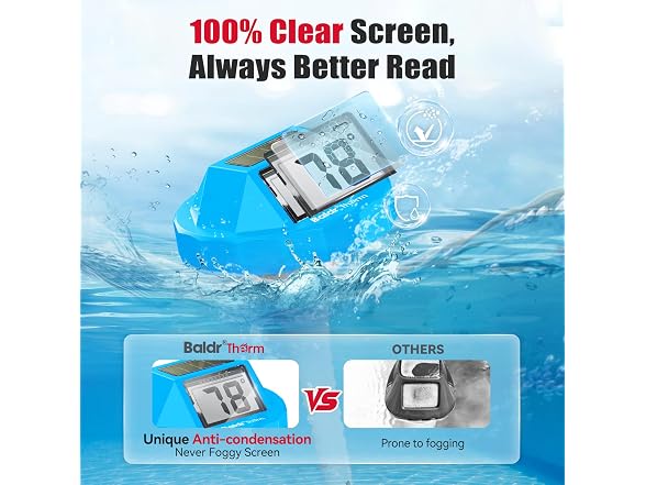 BaldrTherm Pool Thermometer Digital Floating