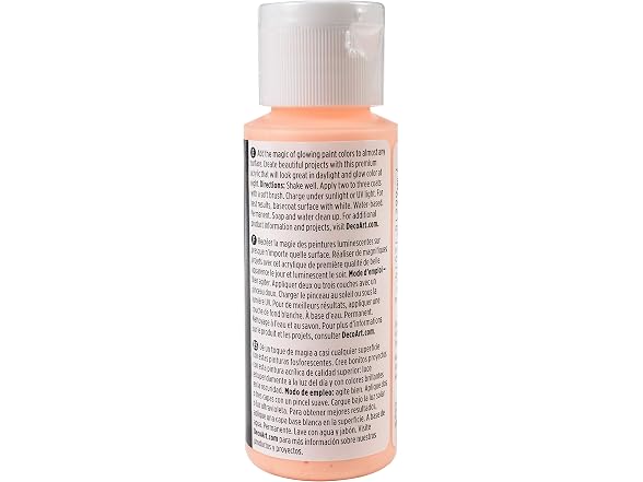 Deco Art AMERICANA GLOW 20Z ORANGE, us:one