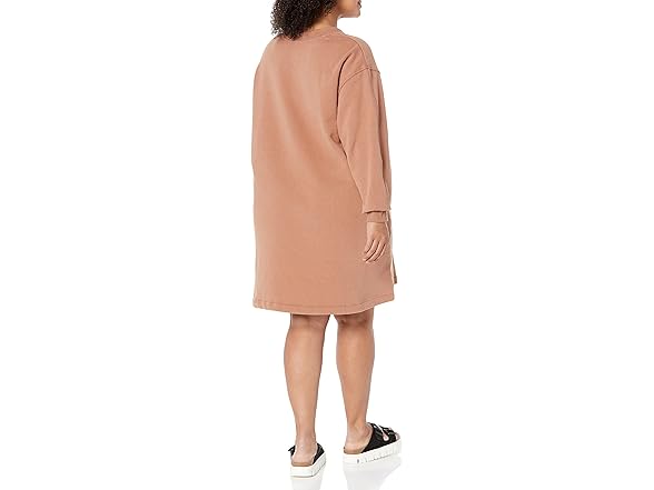 Amazon Essentials Women Large Knit Henley Dress