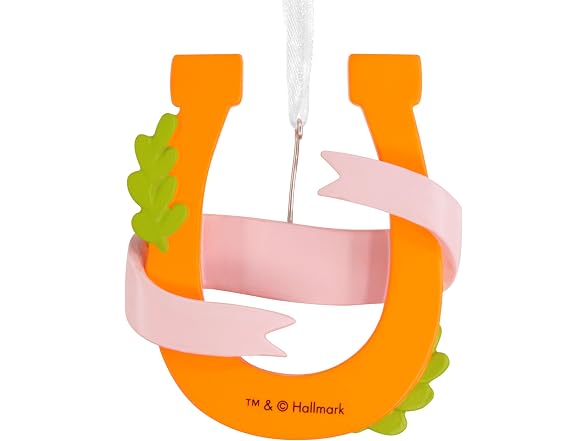 Hallmark Lucky Horseshoe Christmas Ornam
