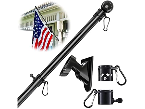 YeYeBest Flag Pole, 6 FT Flag Pole Kit