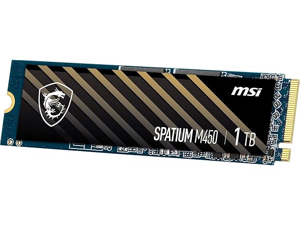 MSI SPATIUM 1TB PCI Express NVMe 4.0 x4 SSD
