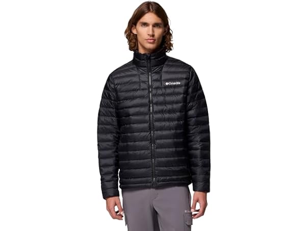 $59.99, Was $200, 70% Off! Columbia Mens Corelite Down Jacket Black (XL) dealfomo