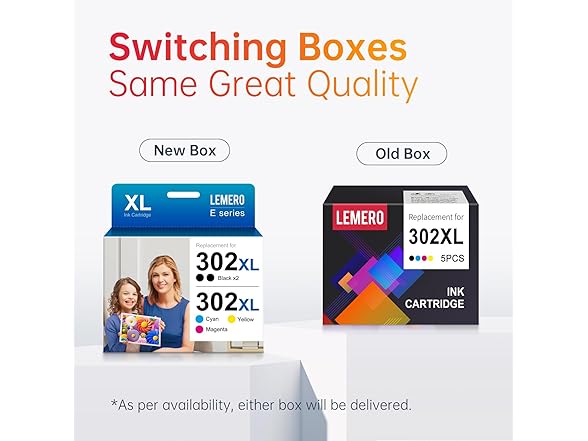 LEMERO Epson T302 Ink Cartridges