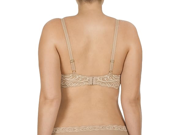 Natori Womens Feathers Contour Plunge