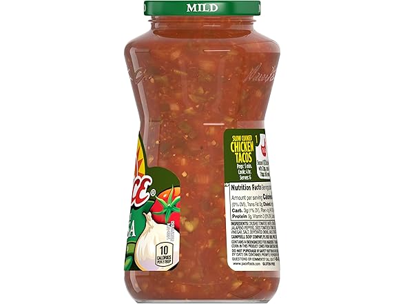 Pace Salsa, Chunky Salsa Mild, 16 Ounce Jar (Pack of 12)