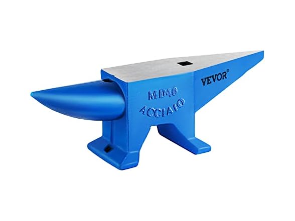 Single Horn Anvil 86Lbs Steel Anvil Blacksmith