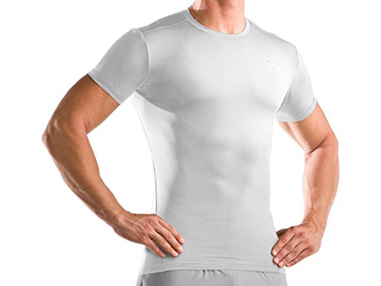 Under Armour  Small UA Tactical HeatGear Compression Men's T-Shirt White