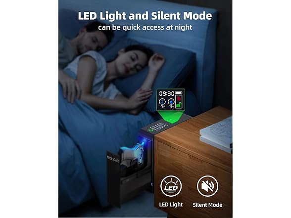 MOLICAR Slider Pistol Safe