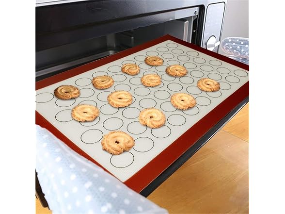 LETOOR Silicone Baking Mat Non-Stick Cookie Sheet