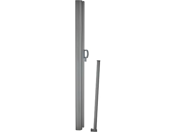 Retractable Side Awning, 63''x 118'' Aluminum