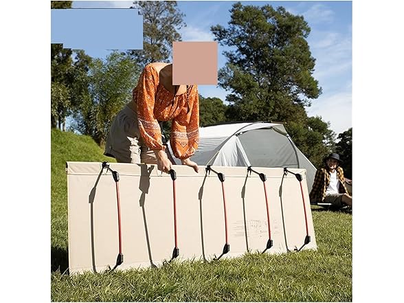 ISKADO Camping Folding Cot Clamshell