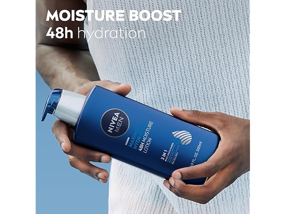 NIVEA MEN Maximum Hydration Lotion 16.9oz