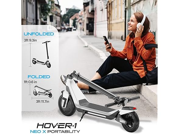 Hover-1 Neo X Foldable E-Scooter 15 mph