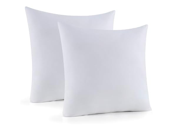 Sweet Home Collection 26x26 Pillow Inserts