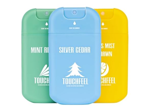 (3-Pack) Power Mist Hand Sanitizer Spray