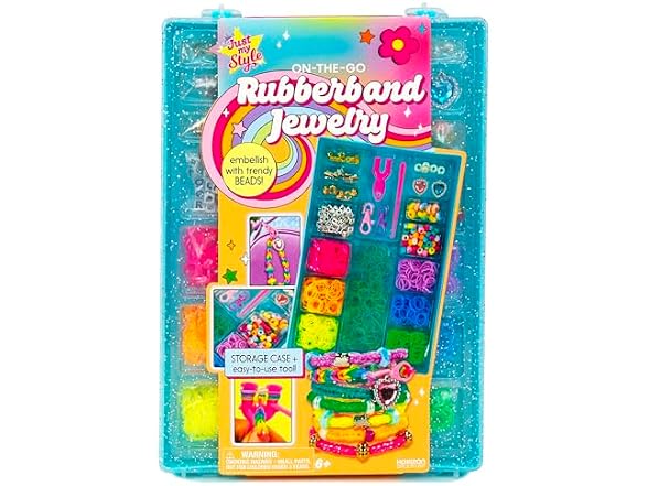 Just My Style On-the-Go Rubberband Jewelry Making Kit