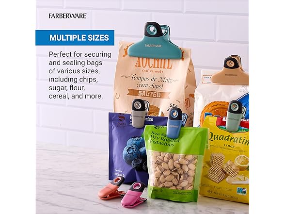 FARBERWARE Professional 7 Piece Bag Clip