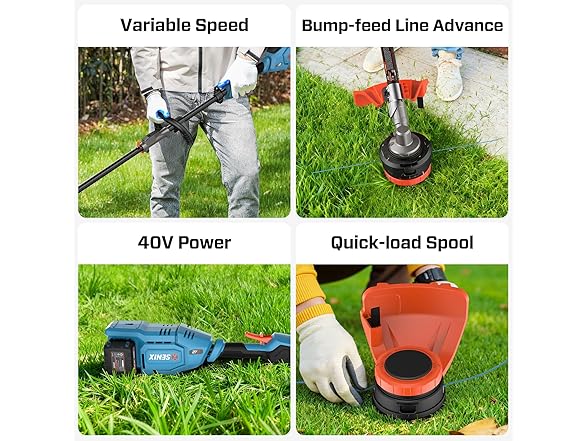 14" Weed Wacker X2 40V