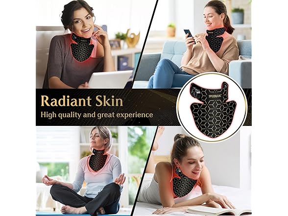 BUBLOC Upgraded Red Light Therapy Mask